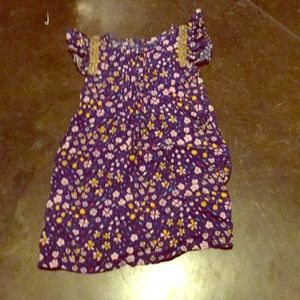 Dark blue flower dress